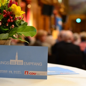Frühlingsempfang der CDU-Bürgerschaftsfraktion Hamburg.