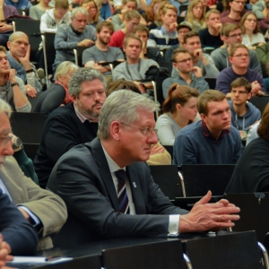 Zuhörer bei der RCDS-Veranstaltung an der Universität Freiburg
